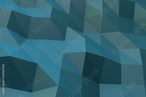 Fototapeta Naklejka Na Ścianę i Meble -  Background Design, Geometric background in Origami style and abstract polygon 3D mosaic 
