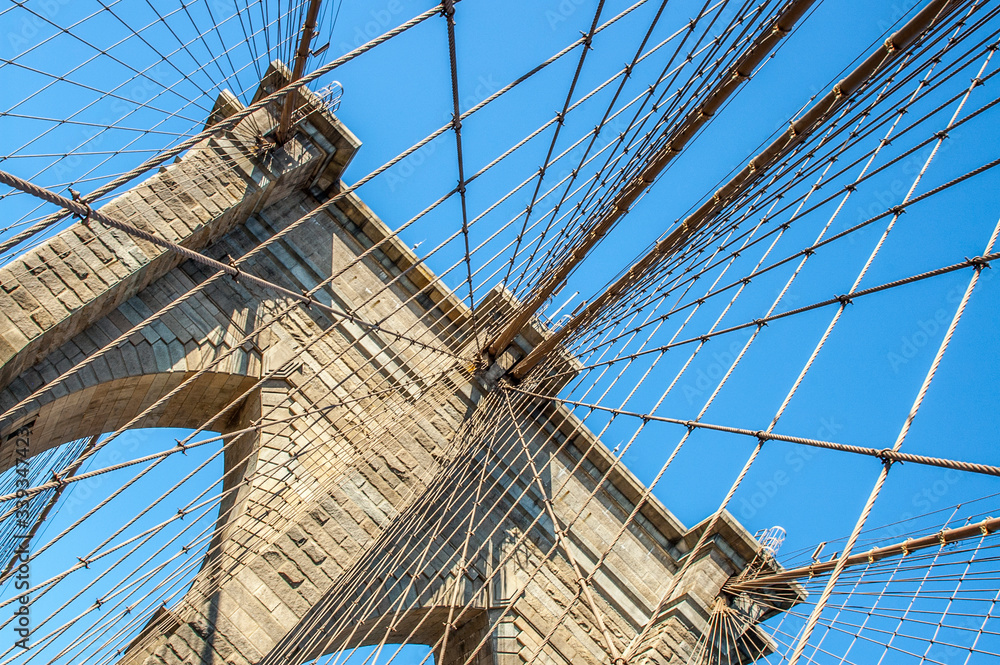 Obraz premium Bridge in New York City Architecture