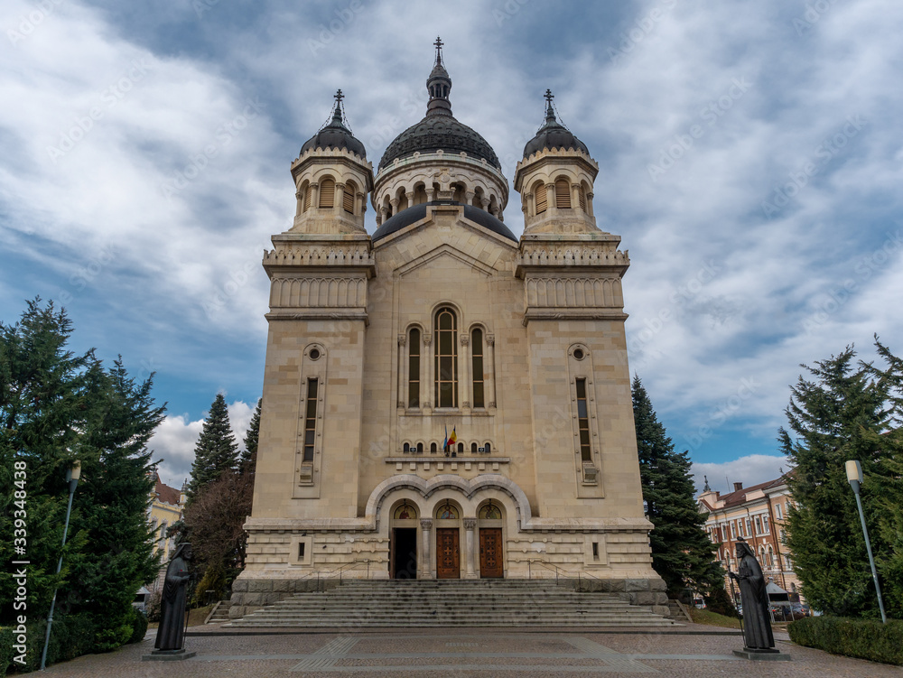 The Dormition of Theotokos Cathedral is the most famous Romanian Orthodox Cathedral in Cluj-Napoca