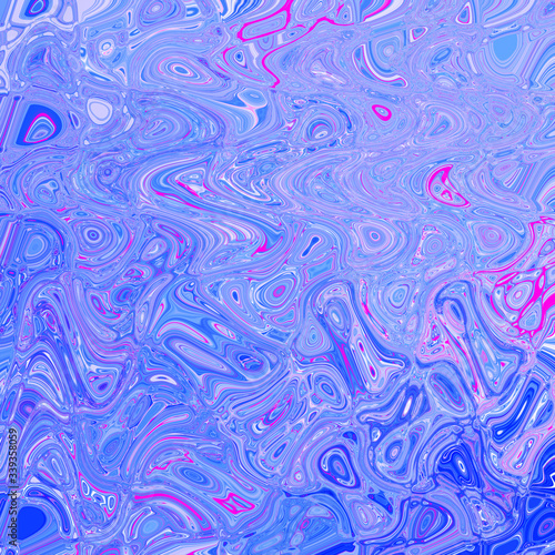 Marble effect painting. Abstract background with liquid paint. 