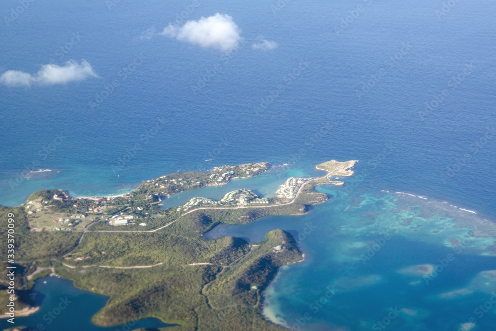 Devil's Bridge National Park, Antigua and Barbuda - Aerial View