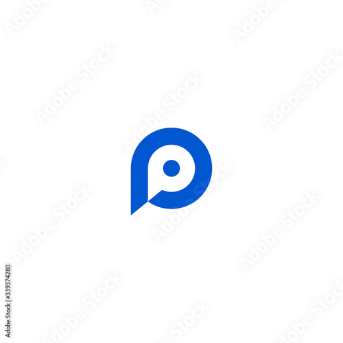 Symbol of the P letter vector monogram Free Download Symbol of the P letter vector monogram - GFXLoad
