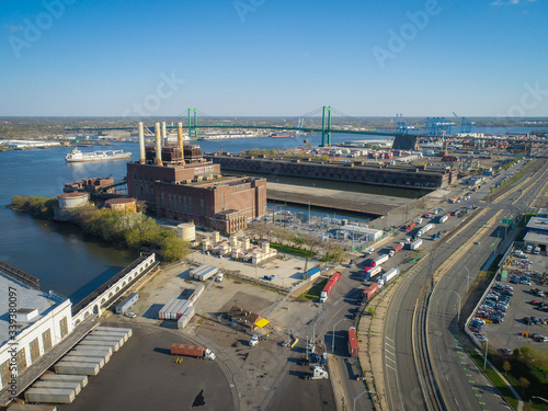Aerial of Philly SS United States  photo