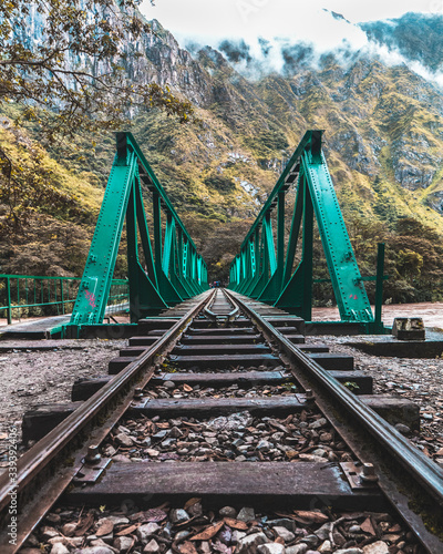 puente del tren en Perú