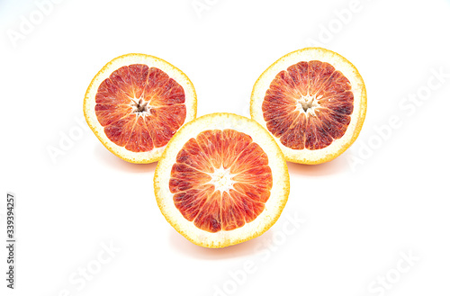 Blood orange can help your health and have beautiful colors.