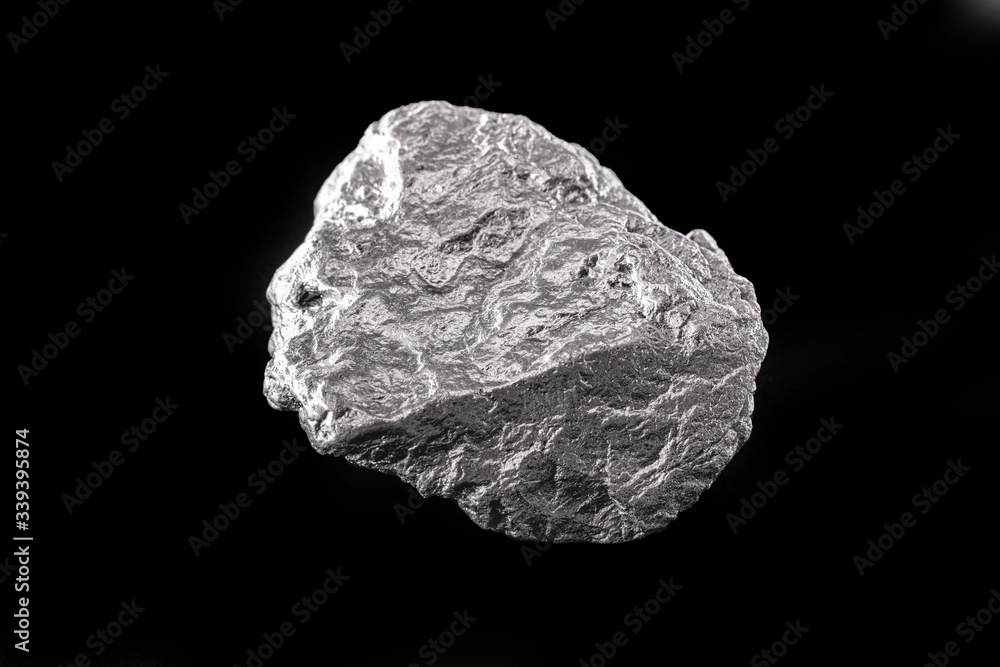 cobalt stone on black isolated background. Industrial ore used in construction and medicine. cobalt stone on black isolated background. Industrial ore used in construction and medicine.