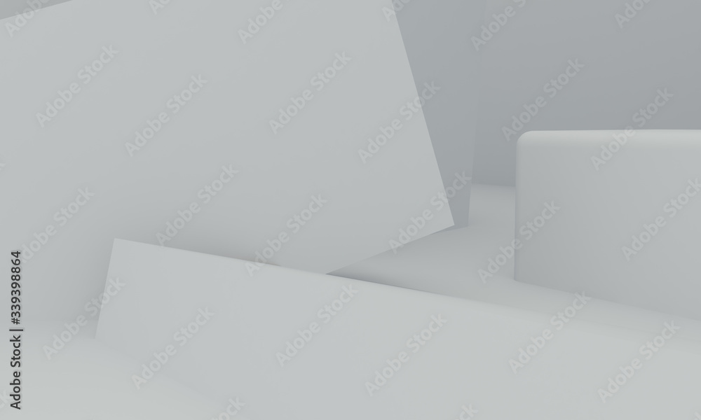 White Minimalist primitive geometrical abstract background, Stylish trendy illustration Podium, stand, showcase on pastel color for premium product. 3d render. White Minimalist primitive geometrical abstract background, Stylish trendy illustration Podium, stand, showcase on pastel color for premium product. 3d render.