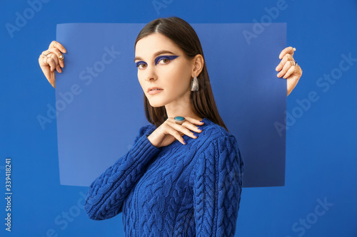 Portrait of fashionable you...