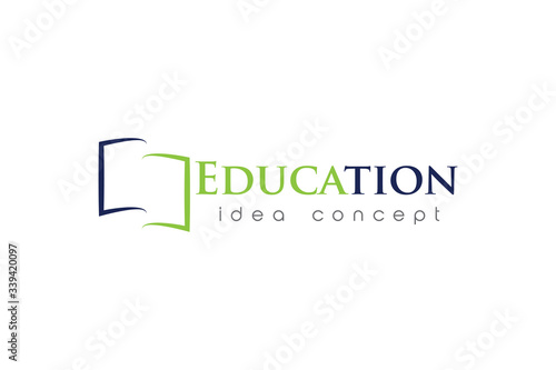 Creative Education Concept Logo Design Template