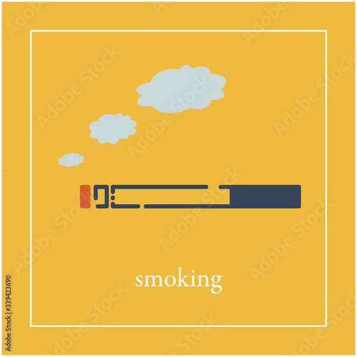 タバコ　アイコン　イラスト