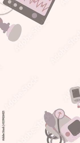 Background for stories where you can share information on a medical topic.