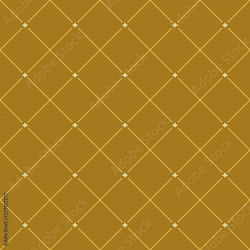 Seamless royal lilly pattern background. Heraldic backdrop