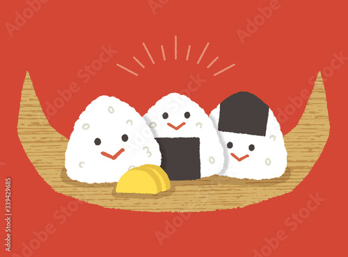 おにぎり三兄弟