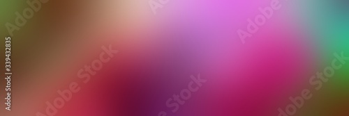abstract blurred background web banner with dark moderate pink, orchid and mulberry colors