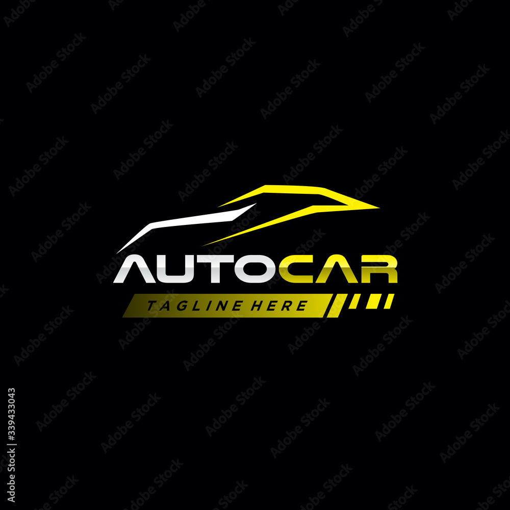 modern simple car logo. icon template, design illustration modern simple car logo. icon template, design illustration
