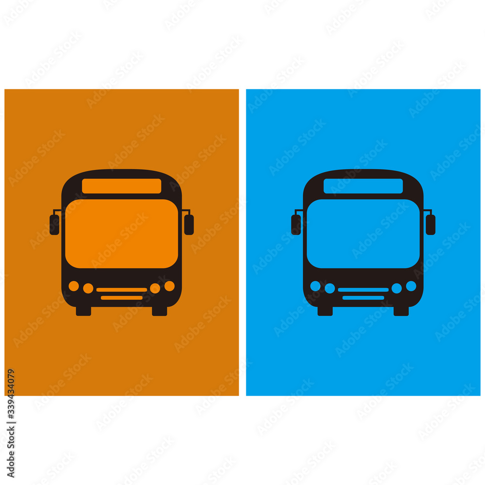 bus vector icon illustration sign bus vector icon illustration sign