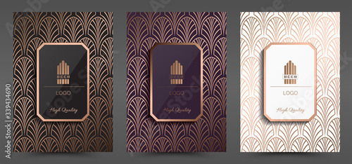 Deco Luxury Premium menu design,Product cover Package, Bag,Financial Annual report for Business brochure layout design template, Flyer Design or Leaflet advertising,  A4 size illustrator 