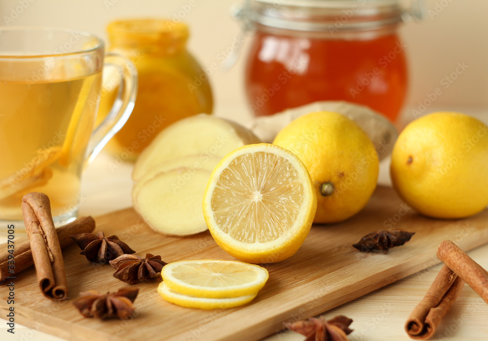 lemon and ginger lemon and ginger