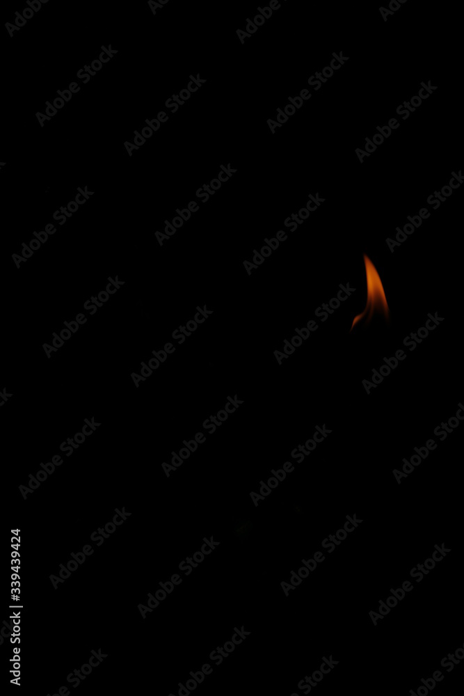 burning lamp on black background burning lamp on black background