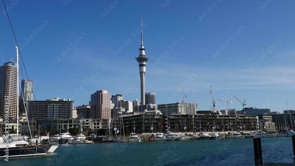 Naklejka premium Auckland 