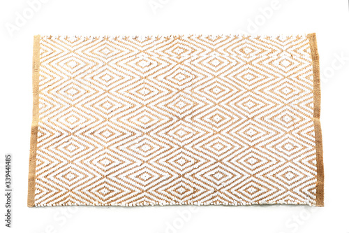 Fotografie Clean carpet on white background