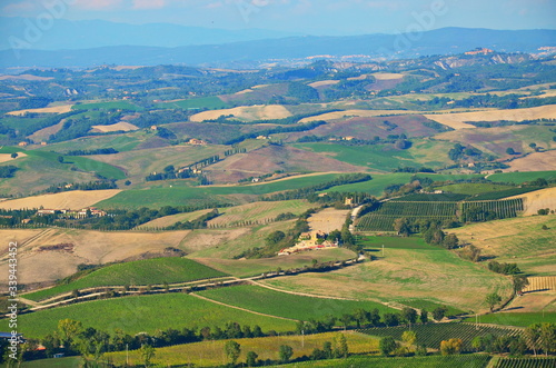 Rural landscape of Tuscany Italy © Chenxiaoyang