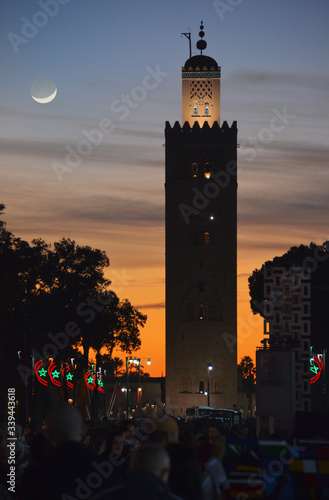 Marrakesch, Maroko, wieża