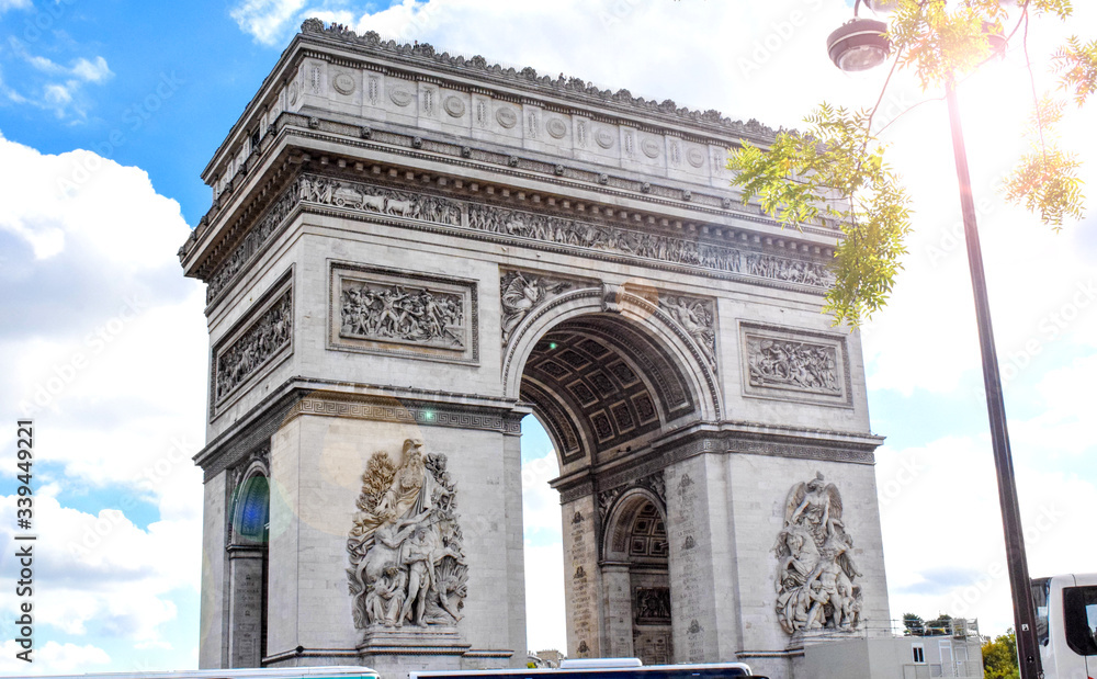 Obraz premium Arc de Triomphe Paris, France