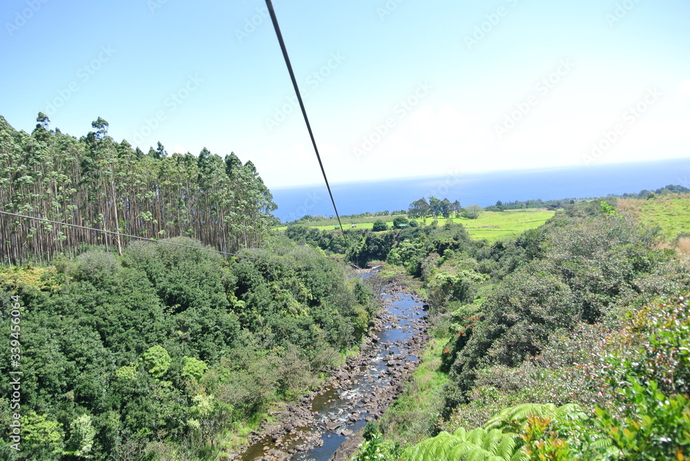 Zip line adventure in Hawaii Zip line adventure in Hawaii