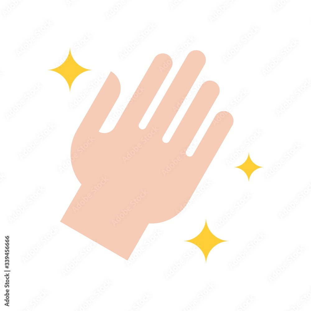 wash hand or hygiene related clean and wash hand with clean sign vector in flat style, wash hand or hygiene related clean and wash hand with clean sign vector in flat style,