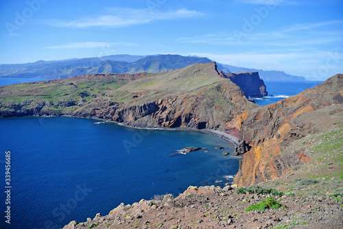 Ocean in the mountains of Madeira