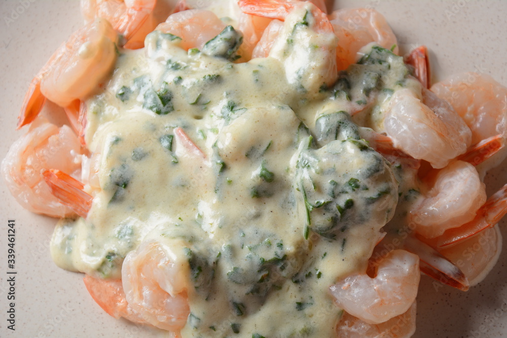 Creamy Garlic Shrimp with Parmesan Creamy Garlic Shrimp with Parmesan
