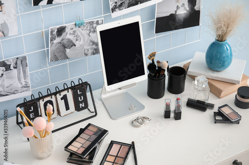 Workplace of professional m...