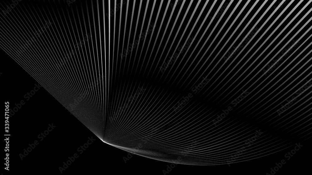 Grey line on black. Minimal design. Cover design template, business flyer layout, wallpaper Grey line on black. Minimal design. Cover design template, business flyer layout, wallpaper