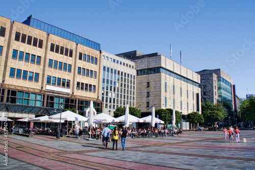 Obraz na płótnie Essen, Stadtzentrum w salonie