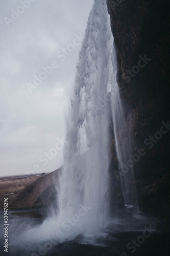 Fototapeta Naklejka Na Ścianę i Meble -  Waterfall, Iceland – Seljalandsfoss
