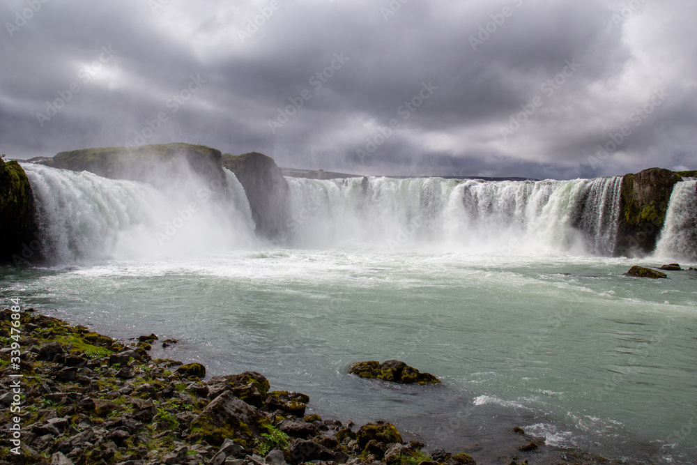 Godafoss waterfall Iceland Godafoss waterfall Iceland