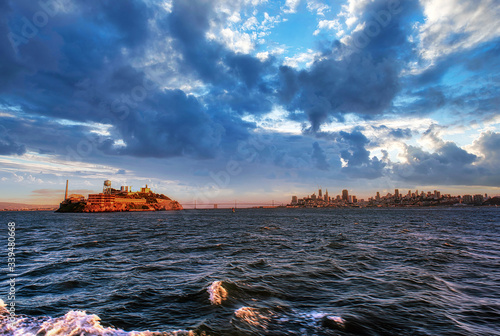Alcatraz Island in San Francisco, USA