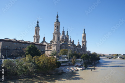 Zaragoza is a big beautiful city in Spain