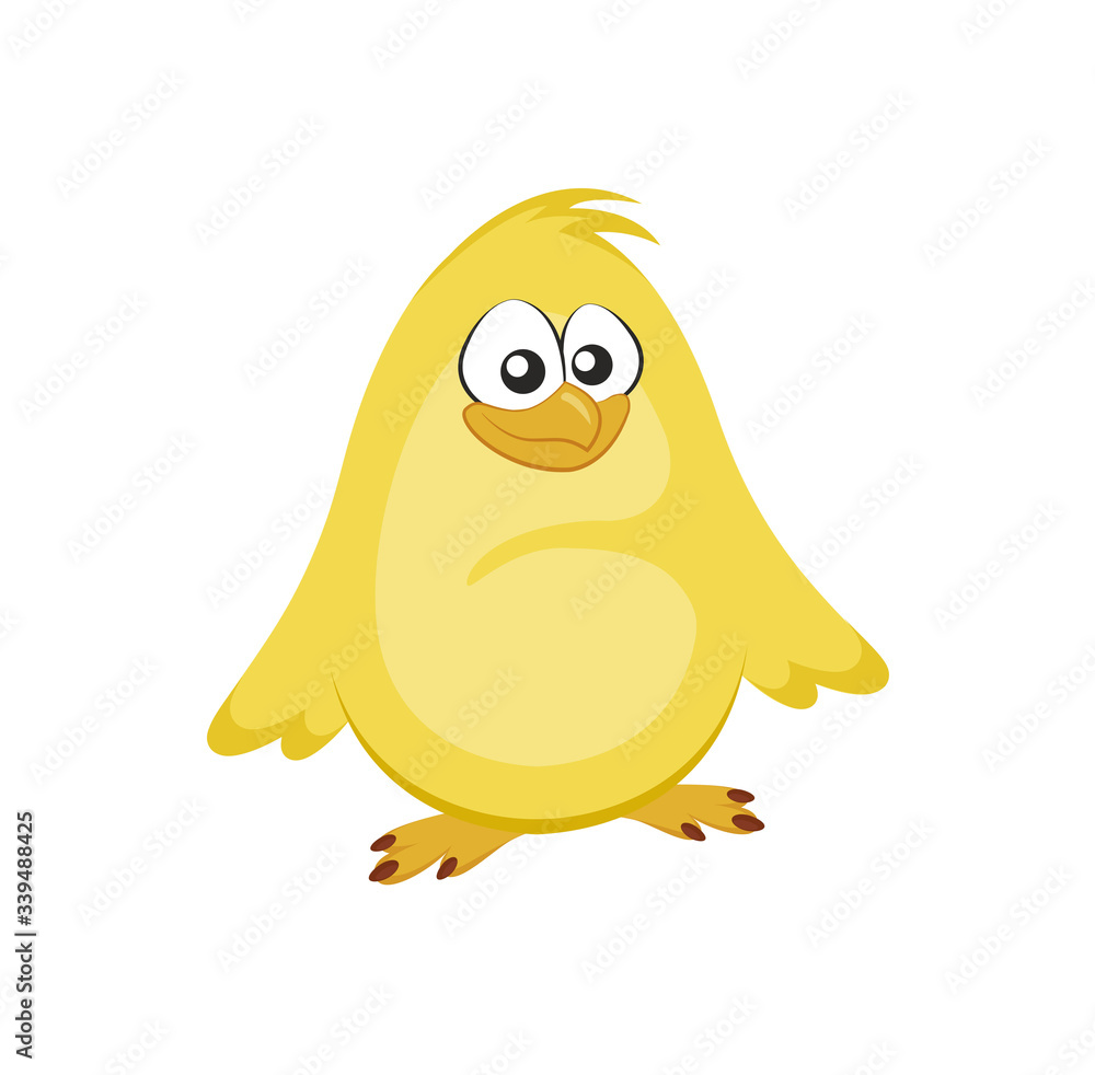 Fototapeta premium Cartoon chicken