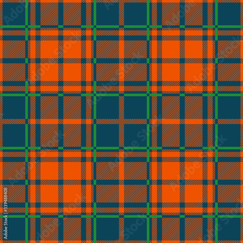 textile pattern look like for a blanket and flannel. vector illustration