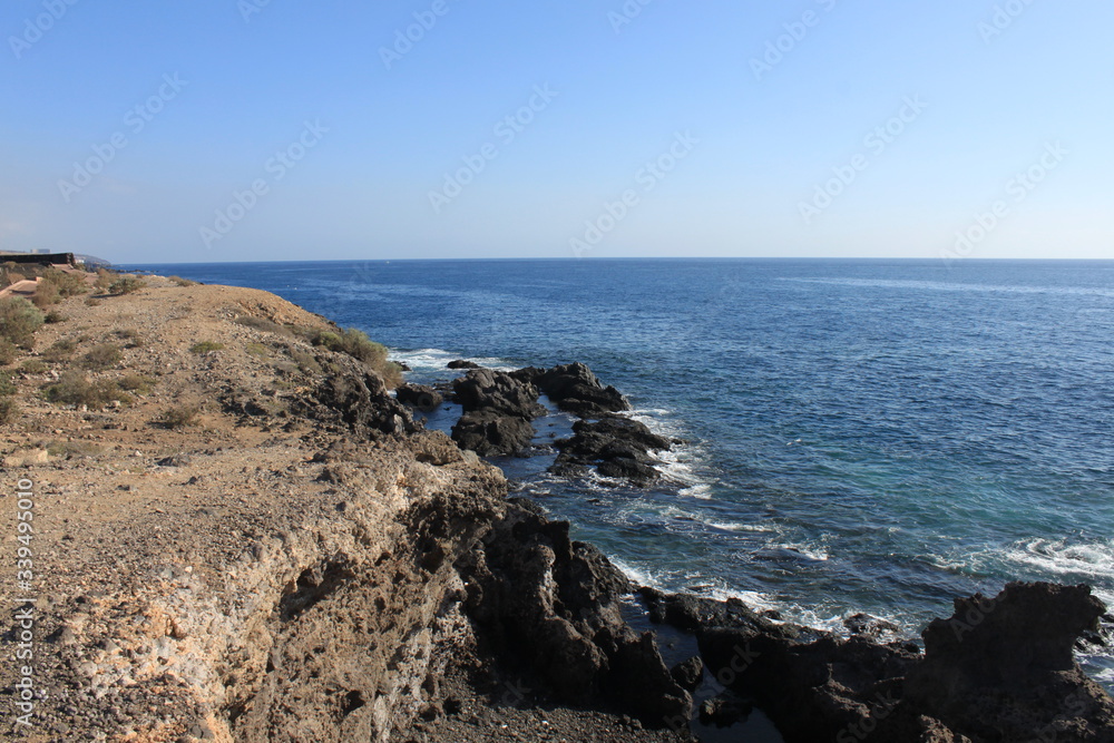 volcanic landscape in tenerife