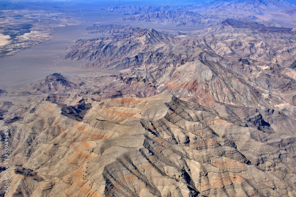 Luftaufnahme Sierra Nevada