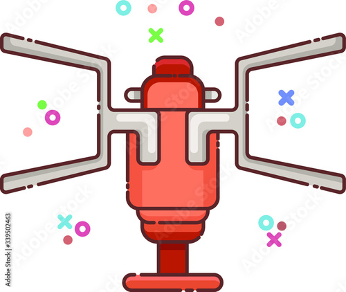 classic vintage reciever antena