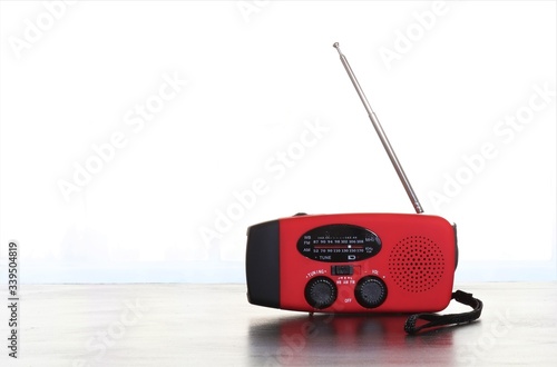 A radio is essential to receive emergency information. Any hand-cranked or battery-operated radio can provide important information on weather or evacuation alerts. It can also operate as a flashlight