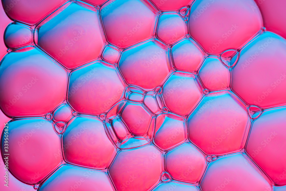 Bubbles pink background Bubbles pink background