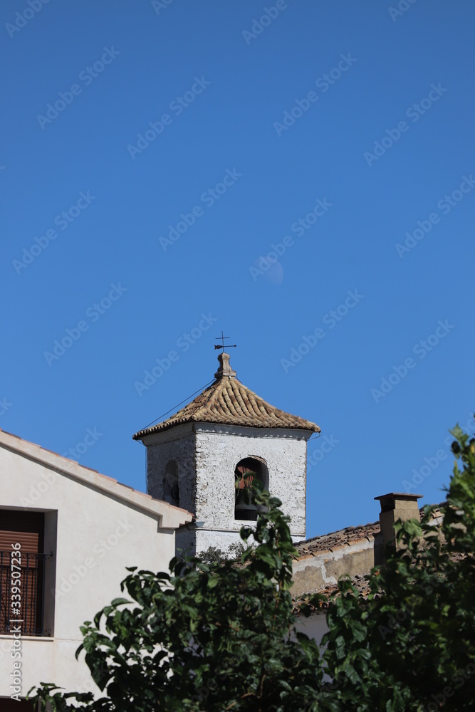 paysage en Espagne  Generalitat Valenciana  el castell de Guadalest  