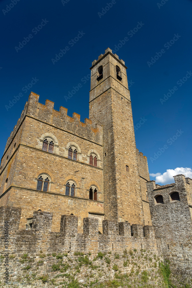 Poppi, Tuscany and the castle