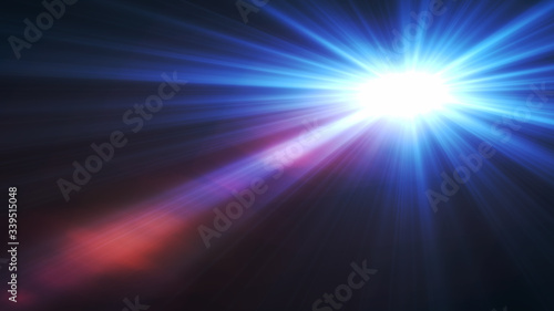 Space abstract lights, very high resolution