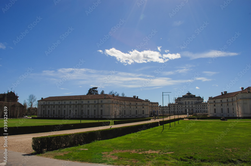Obraz premium The Hunting Residence of Stupinigi near Turin in Italy